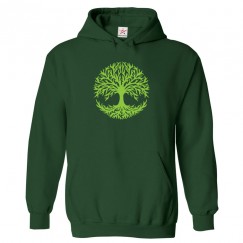 Colorful Tree Of Life Unisex Kids and Adults Pullover Hoodie									 									 									